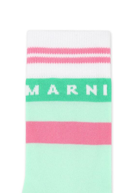  [키즈] 마르니 발목 양말 어린이용  양말 (녹색) - MARNI