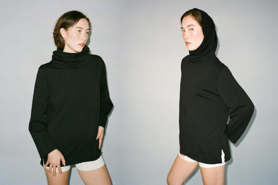  질 로드리게즈 터틀넥 길 로드리게스 그레이스