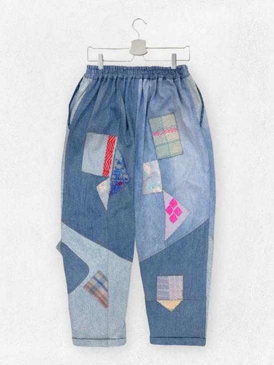  이키비 데님 팬츠 아키 팬츠 - IKKIVI