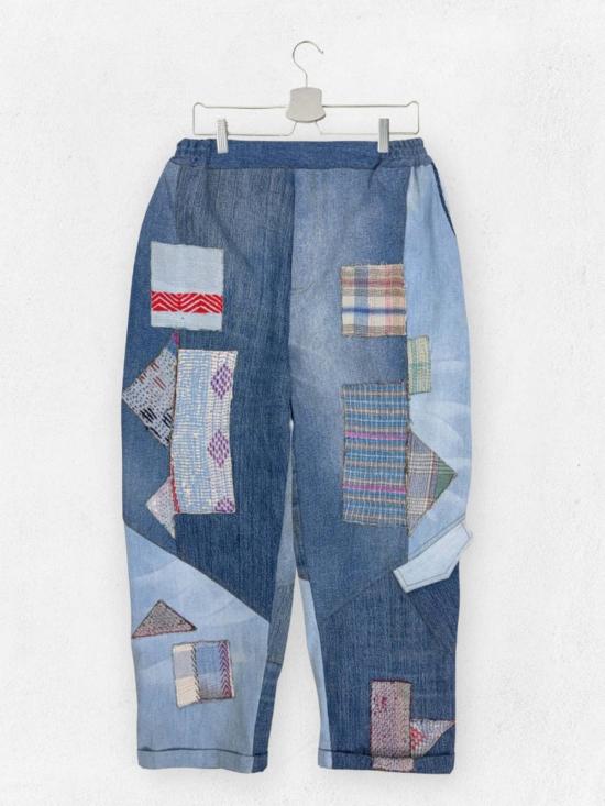  이키비 데님 팬츠 아키 팬츠 - IKKIVI