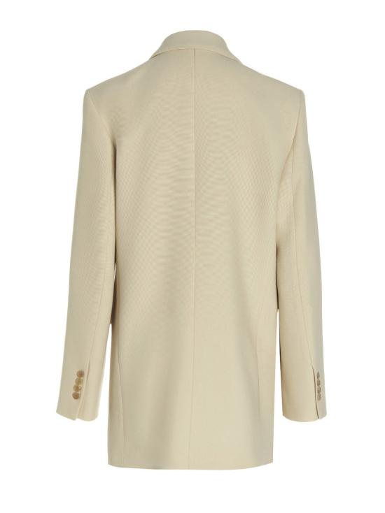  케이트 수트 자켓 카이트 발톤 더블 브레스티드 블레이저 커스터드 - KHAITE