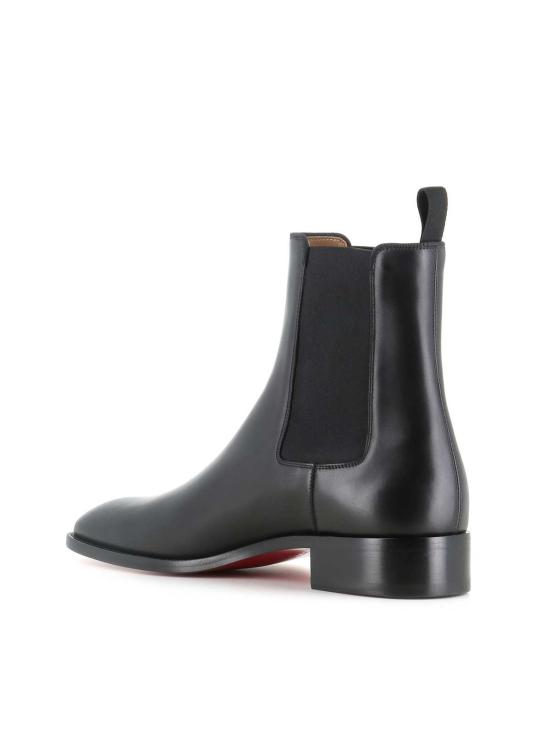  크리스챤 루부탱 부츠 크리스찬 루부탱 첼시 샘슨 플랫  블랙 - CHRISTIAN LOUBOUTIN
