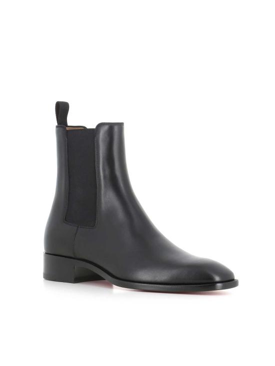  크리스챤 루부탱 부츠 크리스찬 루부탱 첼시 샘슨 플랫  블랙 - CHRISTIAN LOUBOUTIN