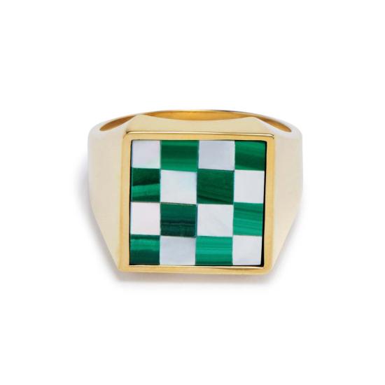  타린 토마스 반지 사무엘 미니 링 진주