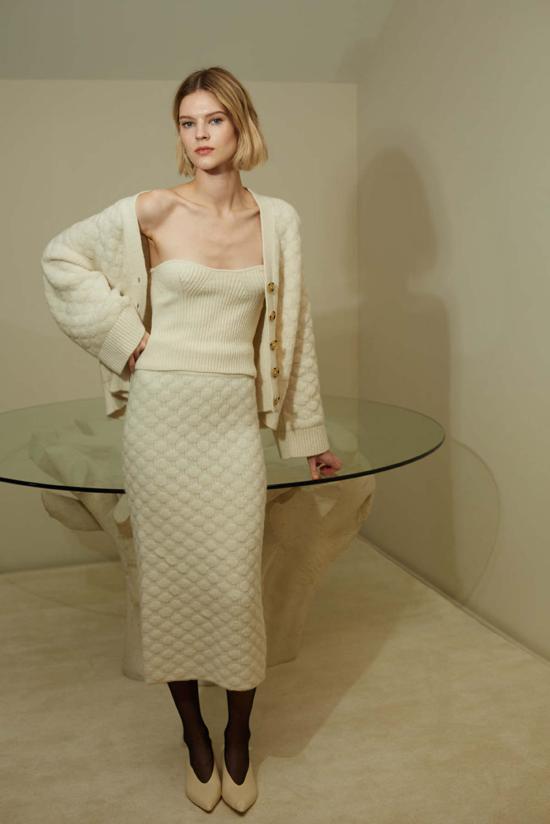  일레븐 식스 미디 스커트 에이드 스커트 - ELEVEN SIX