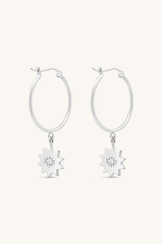  시에라 윈터 주얼리 이어링 러스터 후프 - SIERRA WINTER JEWELRY