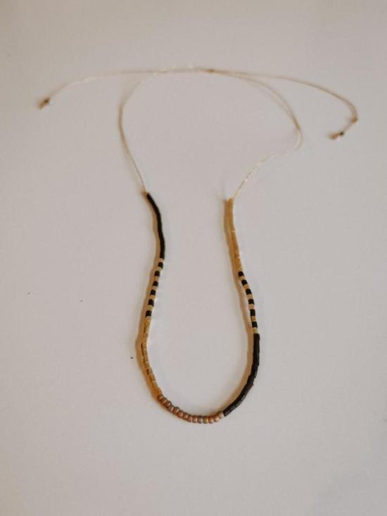  빌리지 스라이브 목걸이/팬던트 골든 비즈 목걸이 - VILLAGE THRIVE