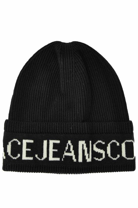  베르사체 모자 진 쿠튀르 비니 블랙