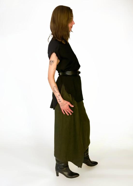  Meg 블라우스 메그 민소매 보이프렌드 셔츠 - MEG