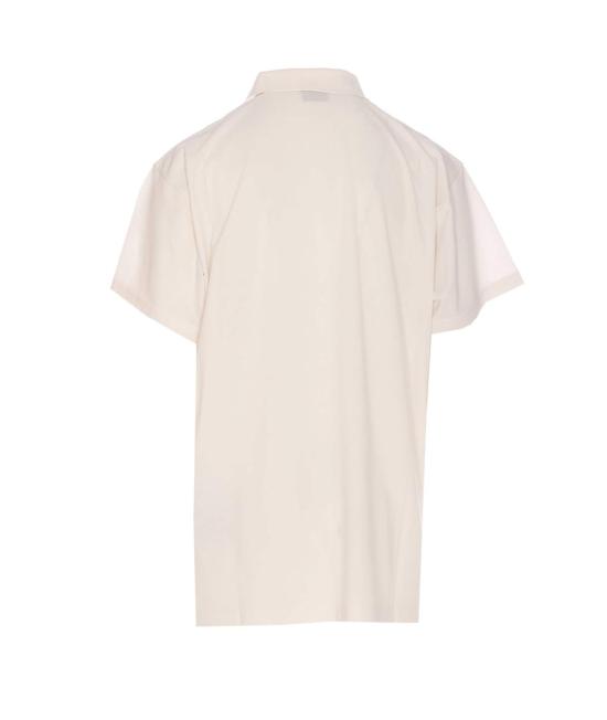  발렌시아가 폴로 티셔츠 인터와인드 로고 폴로 화이트 - BALENCIAGA