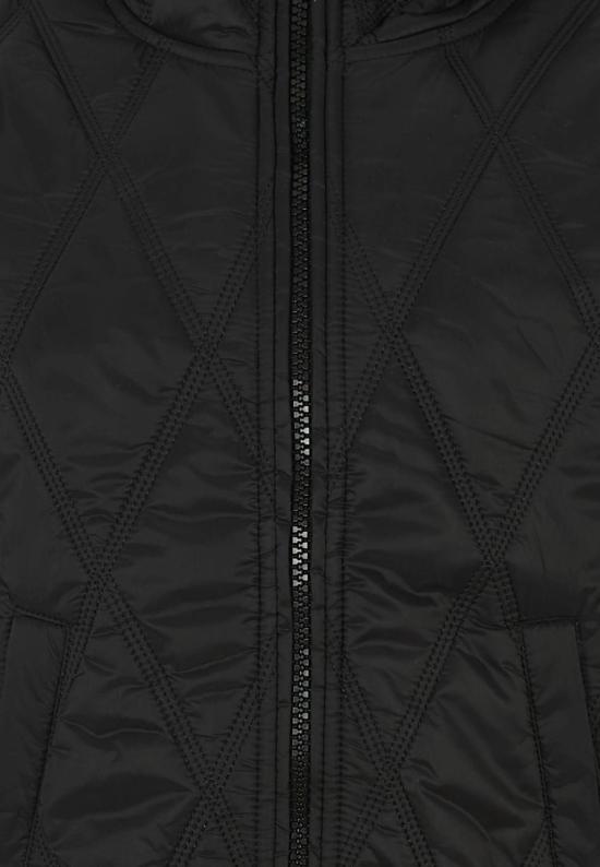  [키즈] 디젤 자켓 키즈 다운 재킷 블랙 - DIESEL