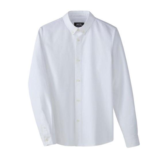 아페쎄 긴팔 셔츠 A.P.C. 버튼다운  화이트 - A.P.C.
