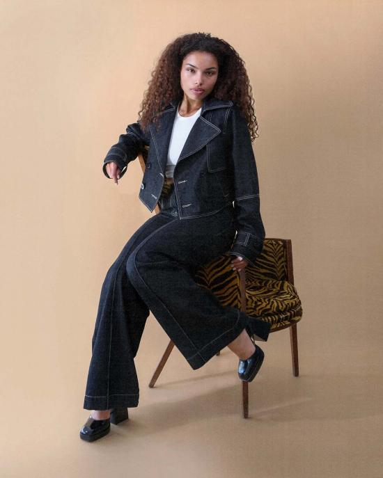  Leigh NY 스트레이트 팬츠 리 니 마야 - OTHER BRANDS