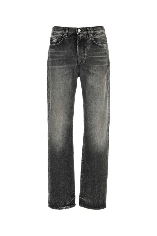  베르사체 데님 팬츠 데님 진 미디엄 그레이