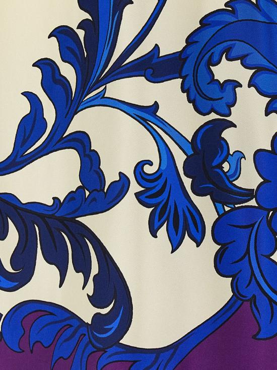  에트로 반팔 티셔츠 페이즐리 맥시 셔츠 멀티컬러 - ETRO