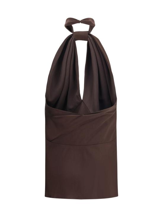  톰포드 블라우스 톰 포드 홀터넥 탑 - TOMFORD