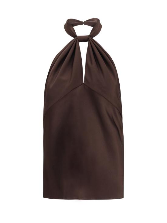  톰포드 블라우스 톰 포드 홀터넥 탑