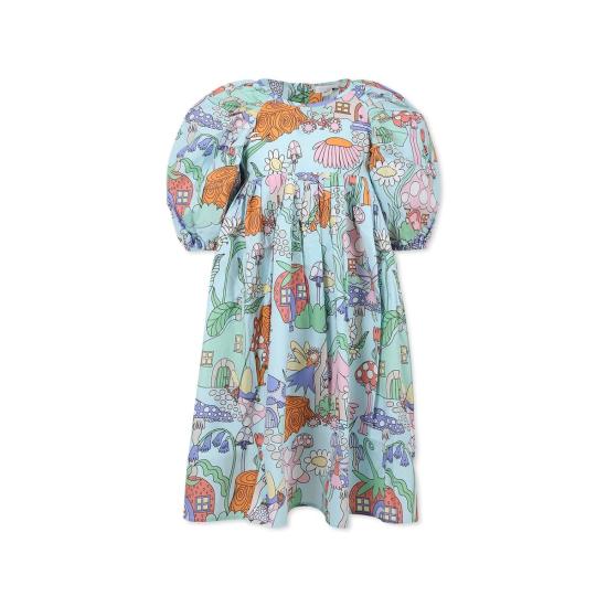  [키즈] 스텔라 맥카트니 원피스 스텔라 매카트니 아동용 연한 파란색 페어리 프린트 드레스 (연한 파란색)