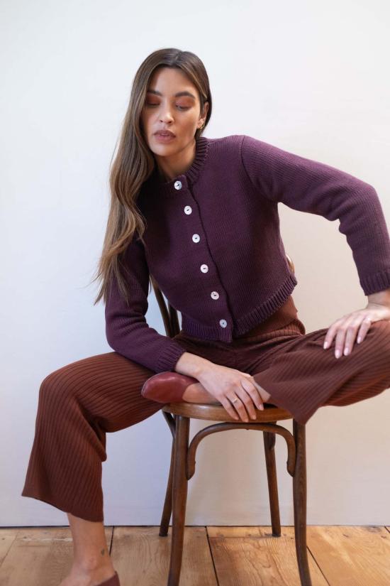  마리아 스탠리 가디건 청키 코튼 - MARIA STANLEY