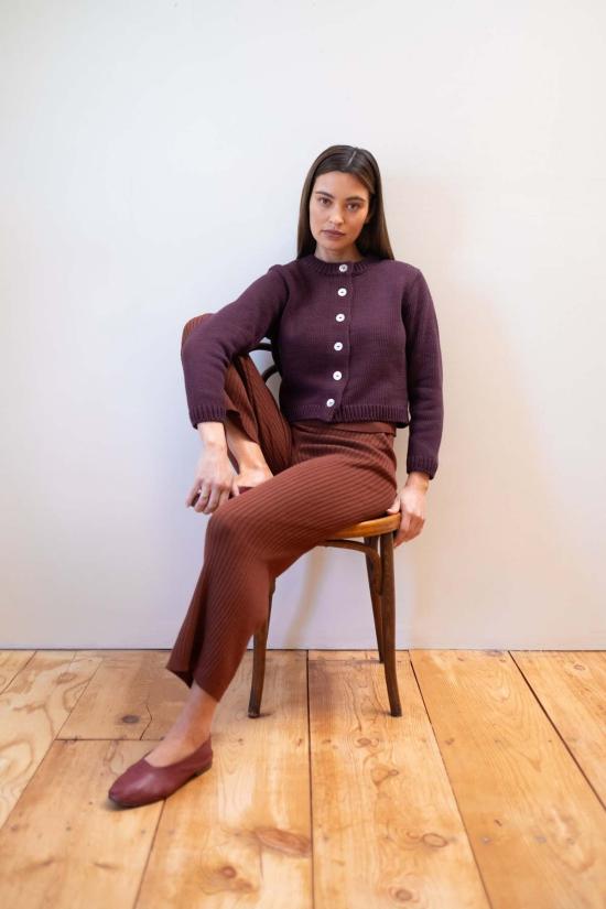  마리아 스탠리 가디건 청키 코튼 - MARIA STANLEY