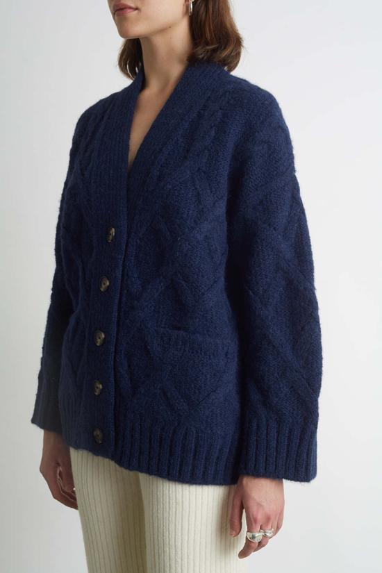  일레븐 식스 가디건 케일린 카디 네이비 - ELEVEN SIX