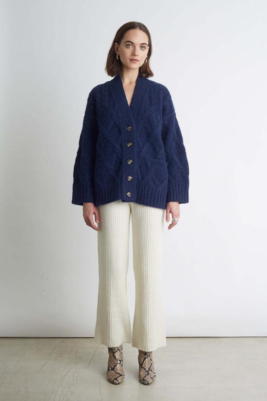  ELEVEN SIX 가디건 일레븐 식스 케일린 카디 네이비 - OTHER BRANDS