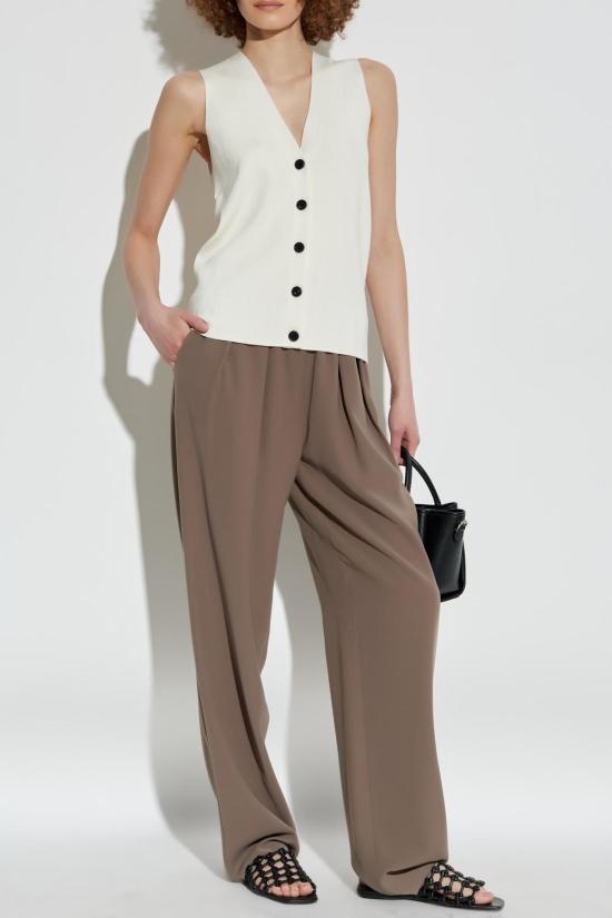  엠포리오 아르마니 팬츠 스트레이트 레그  도브 그레이 - EMPORIO ARMANI