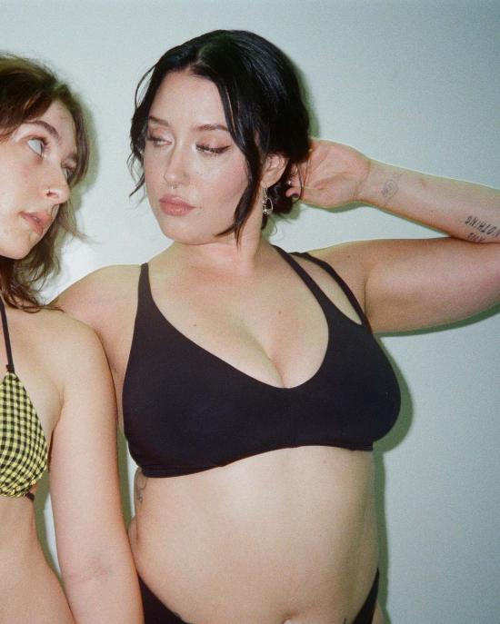  아락스 비키니 수영복 엘리아스 비키니 탑 블랙 - ARAKS