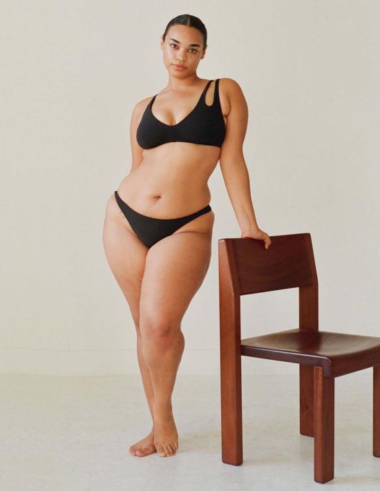  아락스 비키니 수영복 엘리아스 비키니 탑 블랙 - ARAKS