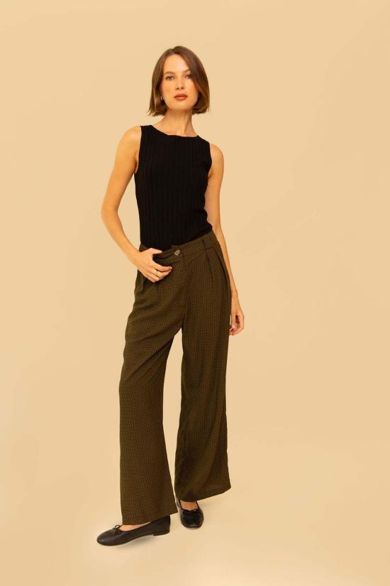  Whimsy + Row 스트레이트 팬츠 윔지 + 로우 리애나 팬츠 헌터 깅엄