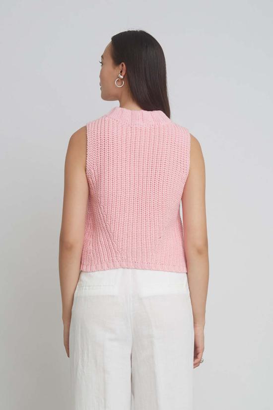  일레븐 식스 민소매 티셔츠 릴리 탱크 파스텔 핑크 - ELEVEN SIX