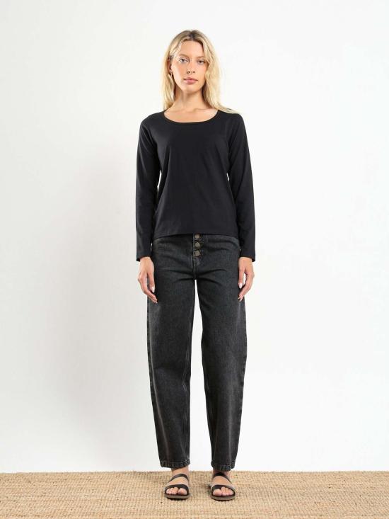  NAZEERAH 긴팔 티셔츠 나지라 아마 롱슬리브 - OTHER BRANDS