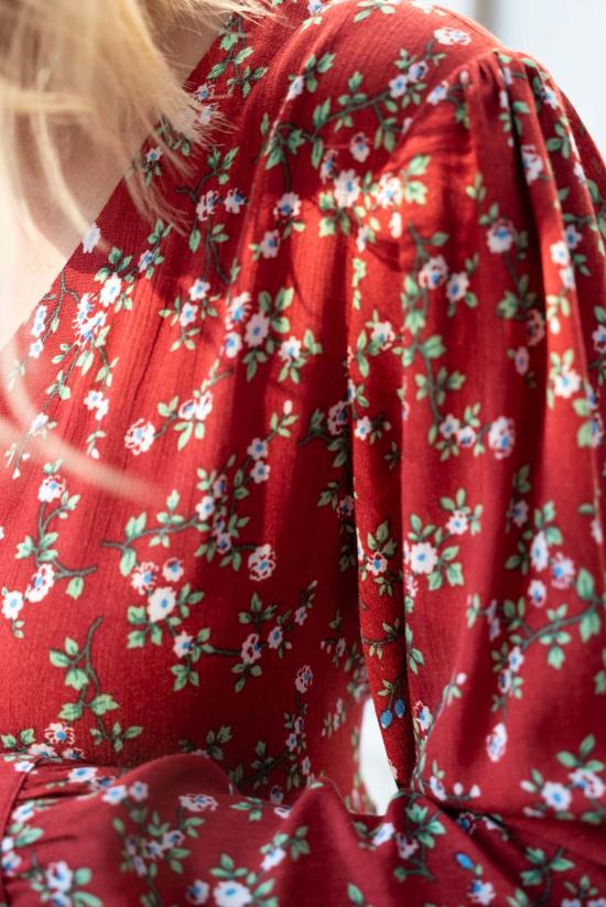  제스 미니 롱 원피스 루핀 맥시 드레스 캔디 레드 - JESS MEANY