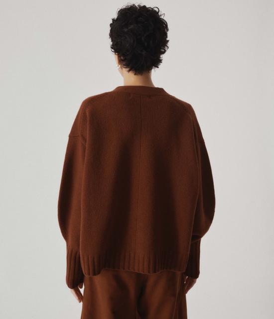  사야카 다비스 뉴욕 가디건 사야카 데이비스 뉴욕 벌룬 슬리브  시나몬 - SAYAKA DAVIS NEW YORK