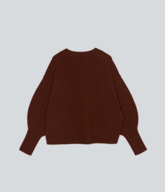  사야카 다비스 뉴욕 가디건 사야카 데이비스 뉴욕 벌룬 슬리브  시나몬 - SAYAKA DAVIS NEW YORK