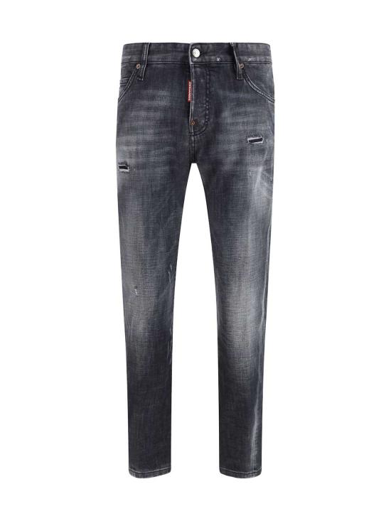  디스퀘어드2 데님 팬츠 Dsquared2 슬림 트위스트 진