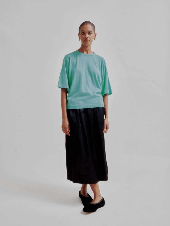  사야카 다비스 뉴욕 반팔 티셔츠 사야카 데이비스 뉴욕 캐시미어 티셔츠 - SAYAKA DAVIS NEW YORK