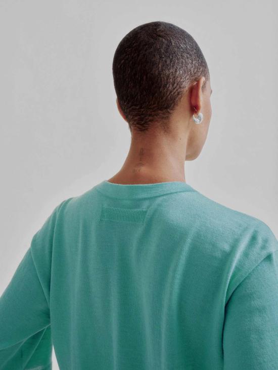  사야카 다비스 뉴욕 반팔 티셔츠 사야카 데이비스 뉴욕 캐시미어 티셔츠 - SAYAKA DAVIS NEW YORK