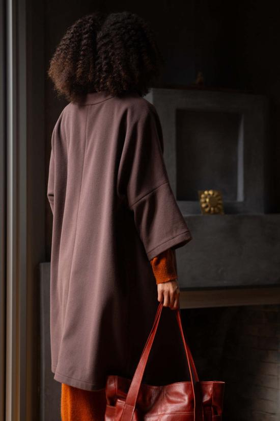  에리카 타노브 코트 에리카 타노프 클라이드 캐시미어 울 - ERICA TANOV