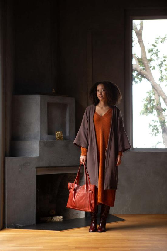  에리카 타노브 코트 에리카 타노프 클라이드 캐시미어 울 - ERICA TANOV