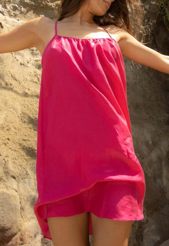  루 샤르망 라운지 웨어 미니 슬립 피오니 - LOUP CHARMANT