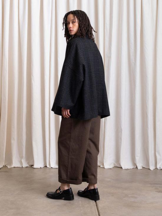  알리 골든 자켓 울 오버사이즈 셔츠 재킷 - ALI GOLDEN