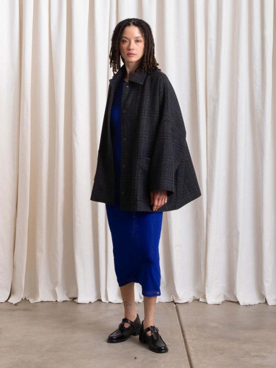  알리 골든 자켓 울 오버사이즈 셔츠 재킷 - ALI GOLDEN