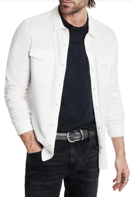  존바바토스 셔츠 John Varvatos Arvon 긴팔 니트 웨스턴