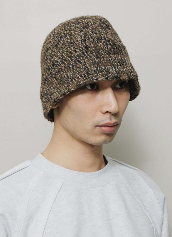  BAL ORIGINAL 모자 Bal 오리지널 믹스 핸드 니트 버킷햇 - OTHER BRANDS