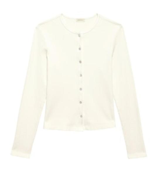  도니 가디건 . 립 카디 카디건 크림 - DONNI.