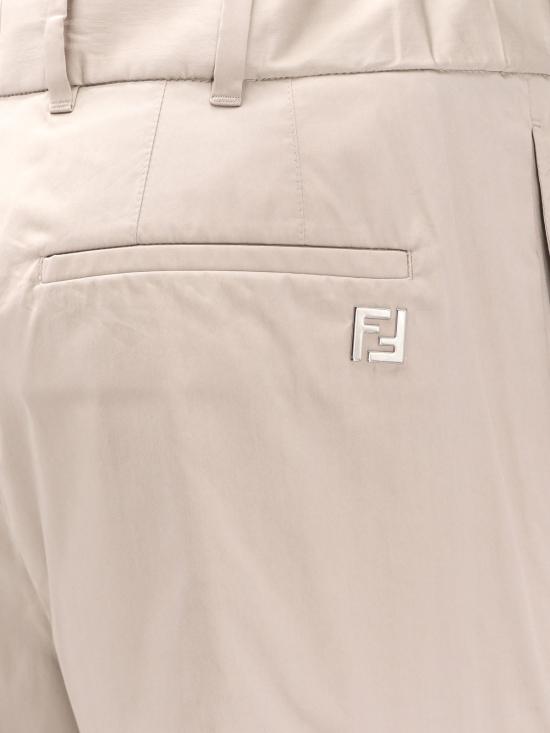  펜디 스트레이트 팬츠 트라우저 그레이 - FENDI