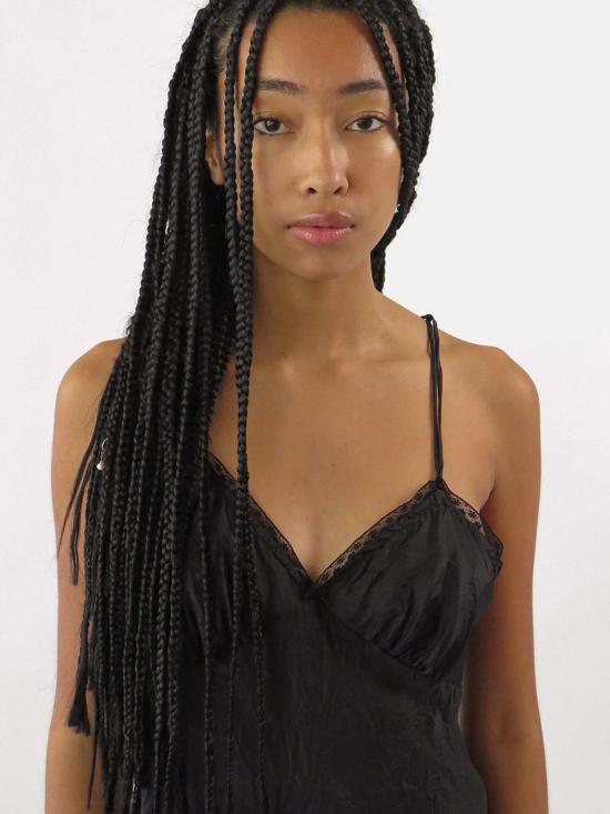  에리카 타노브 캐미솔 에리카 타노프 길다 실크  블랙 - ERICA TANOV