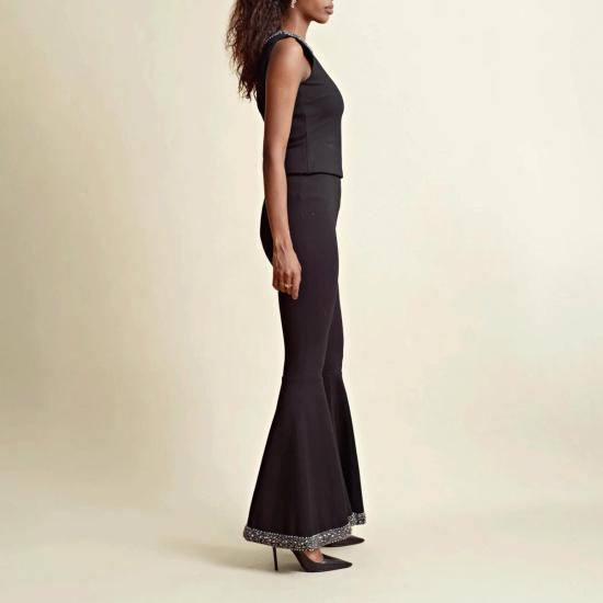  TiMo 스트레이트 팬츠 티모 블링 팬츠 블랙 - OTHER BRANDS