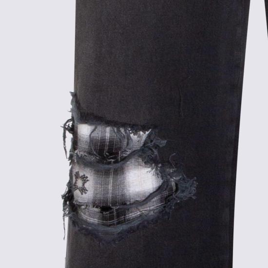  아미리 데님 팬츠 코튼 진 스틸 블랙 - AMIRI